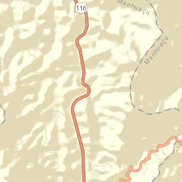 São João do Manhuaçu Street Map