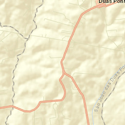 São João das Duas Pontes Street Map