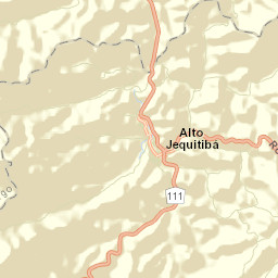 Alto Jequitibá Street Map