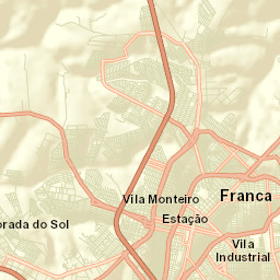 Franca Street Map