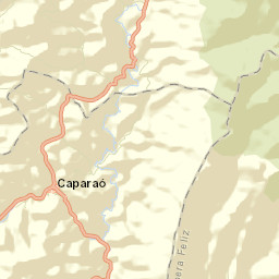 Caparaó Street Map