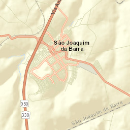 São Joaquim da Barra Street Map