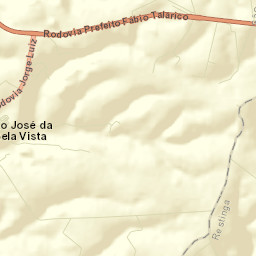 São José da Bela Vista Street Map