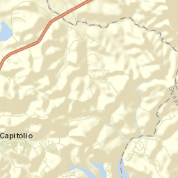 Capitólio Street Map