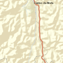 Carmo da Mata Street Map