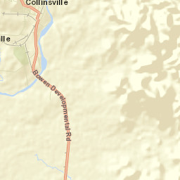 Collinsville Street Map