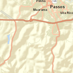 Passos Street Map