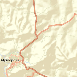 Alpinópolis Street Map