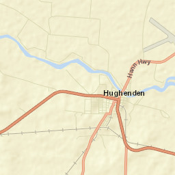 Hughenden Street Map