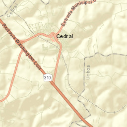 Cedral Street Map