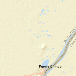 Fuerte Olimpo Street Map