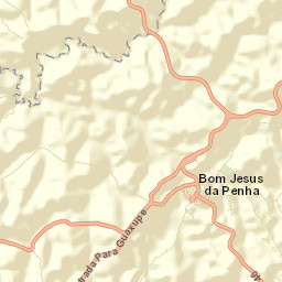 Bom Jesus da Penha Street Map