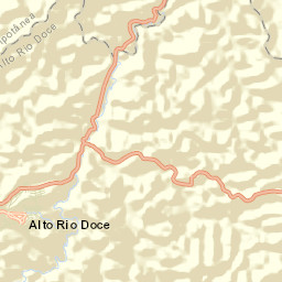 Alto Rio Doce Street Map