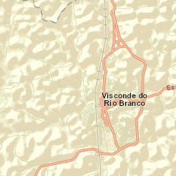 Visconde do Rio Branco Street Map