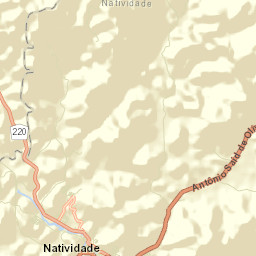 Natividade Street Map