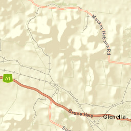 Glenella Street Map