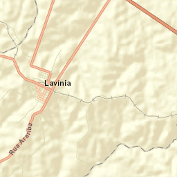 Lavínia Street Map