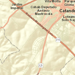 Catanduva Street Map