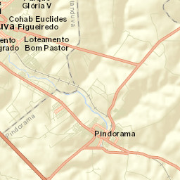 Pindorama Street Map