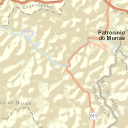 Patrocínio do Muriaé Street Map