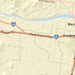 Ooralea Street Map