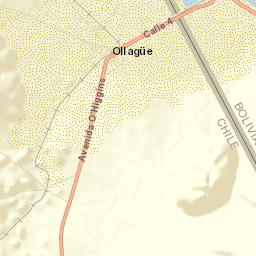 Ollagüe Street Map