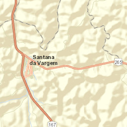 Santana da Vargem Street Map