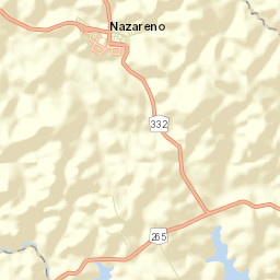 Nazareno Street Map