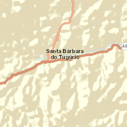 Santa Bárbara do Tugúrio Street Map