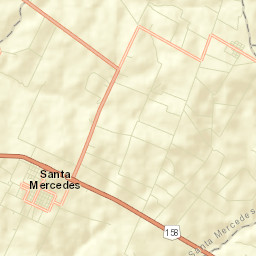 Santa Mercedes Street Map