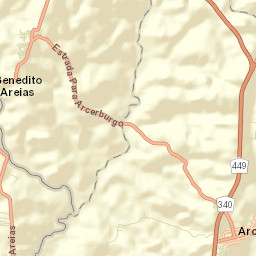 Arceburgo Street Map