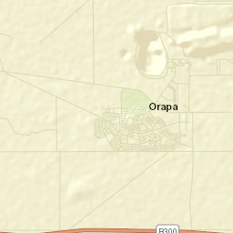 Orapa Street Map
