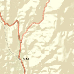 Tupiza Street Map