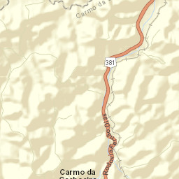 Carmo da Cachoeira Street Map