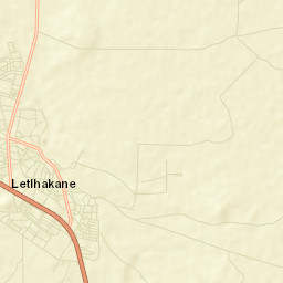 Letlhakane Street Map