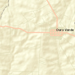 Ouro Verde Street Map