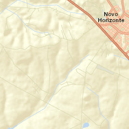 Novo Horizonte Street Map