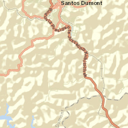 Santos Dumont Street Map