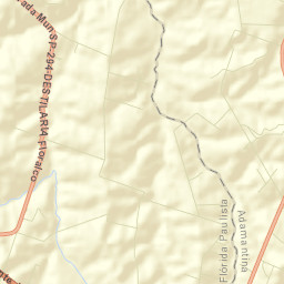 Adamantina Street Map