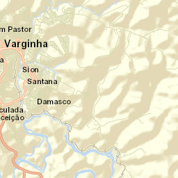 Varginha Street Map