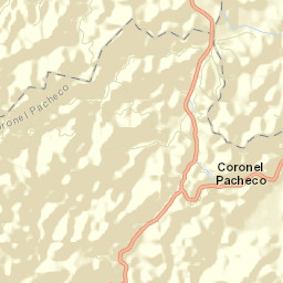 Coronel Pacheco Street Map