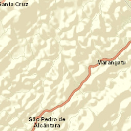 Santo Antônio de Pádua Street Map