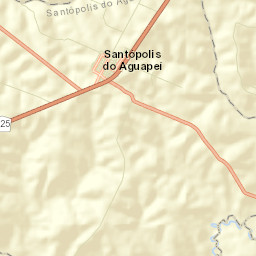 Santópolis do Aguapeí Street Map