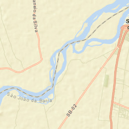 São João da Barra Street Map