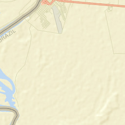 Porto Murtinho Street Map