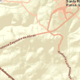 Santa Rita do Passa Quatro Street Map