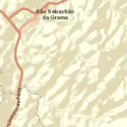 São Sebastião da Grama Street Map