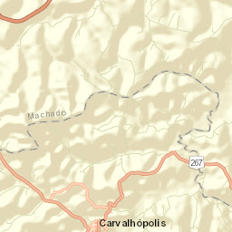 Carvalhópolis Street Map