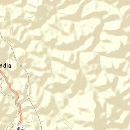 Andrelândia Street Map