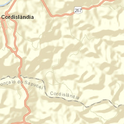 Cordislândia Street Map
